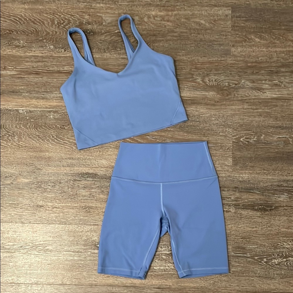 Lululemon Align Tank and Shorts